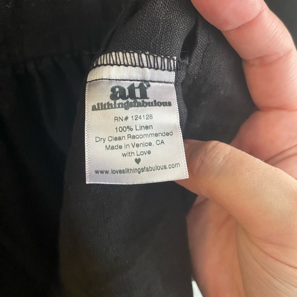 ATF Linen Dress - Picture 3 of 4